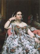 Jean-Auguste Dominique Ingres madame moitessier oil painting on canvas